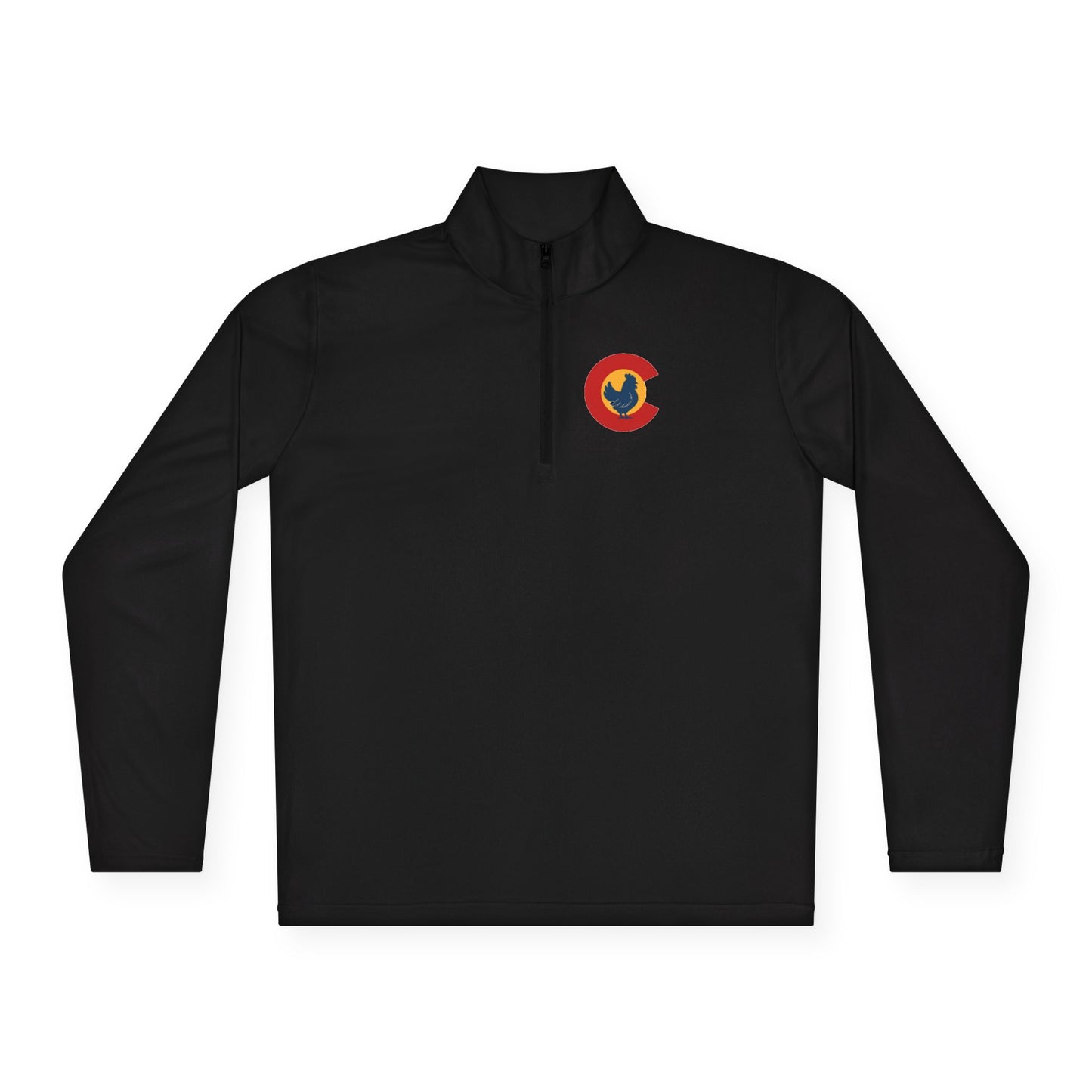 Colorado Chicken Pride Unisex Quarter-Zip Pullover – Lightweight Comfort with State Style