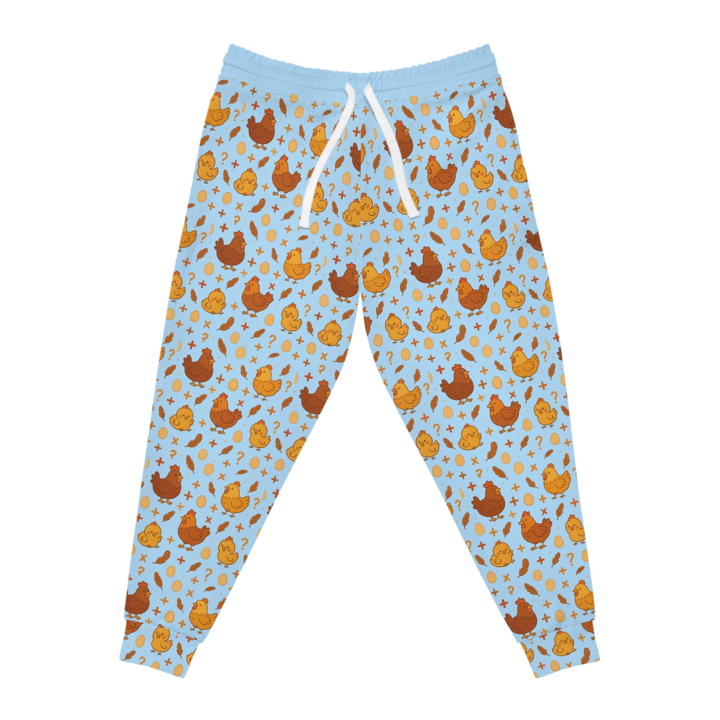 Chicken Math Joggers – Unisex Lounge Pants with All-Over Chicken Print