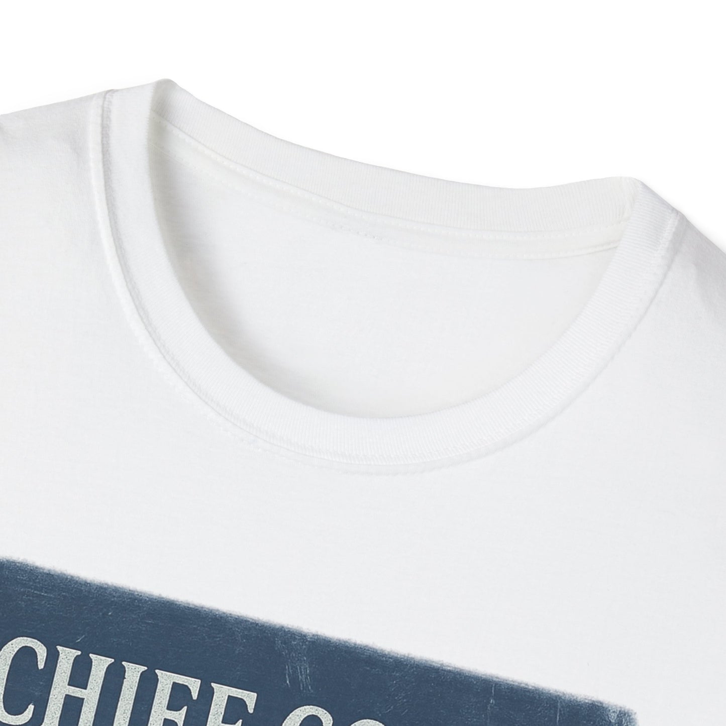 Chief Coop Engineer Blueprint Tee – Rustic Chicken-Dad Unisex Shirt