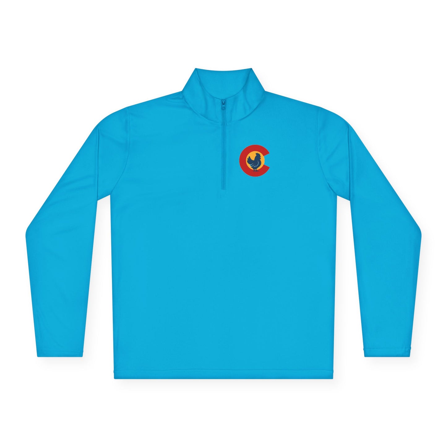 Colorado Chicken Pride Unisex Quarter-Zip Pullover – Lightweight Comfort with State Style
