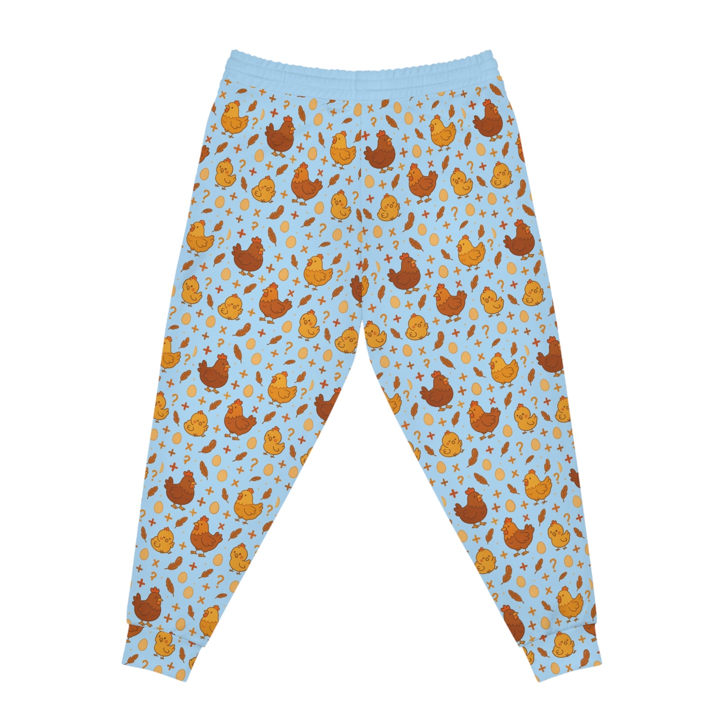Chicken Math Joggers – Unisex Lounge Pants with All-Over Chicken Print