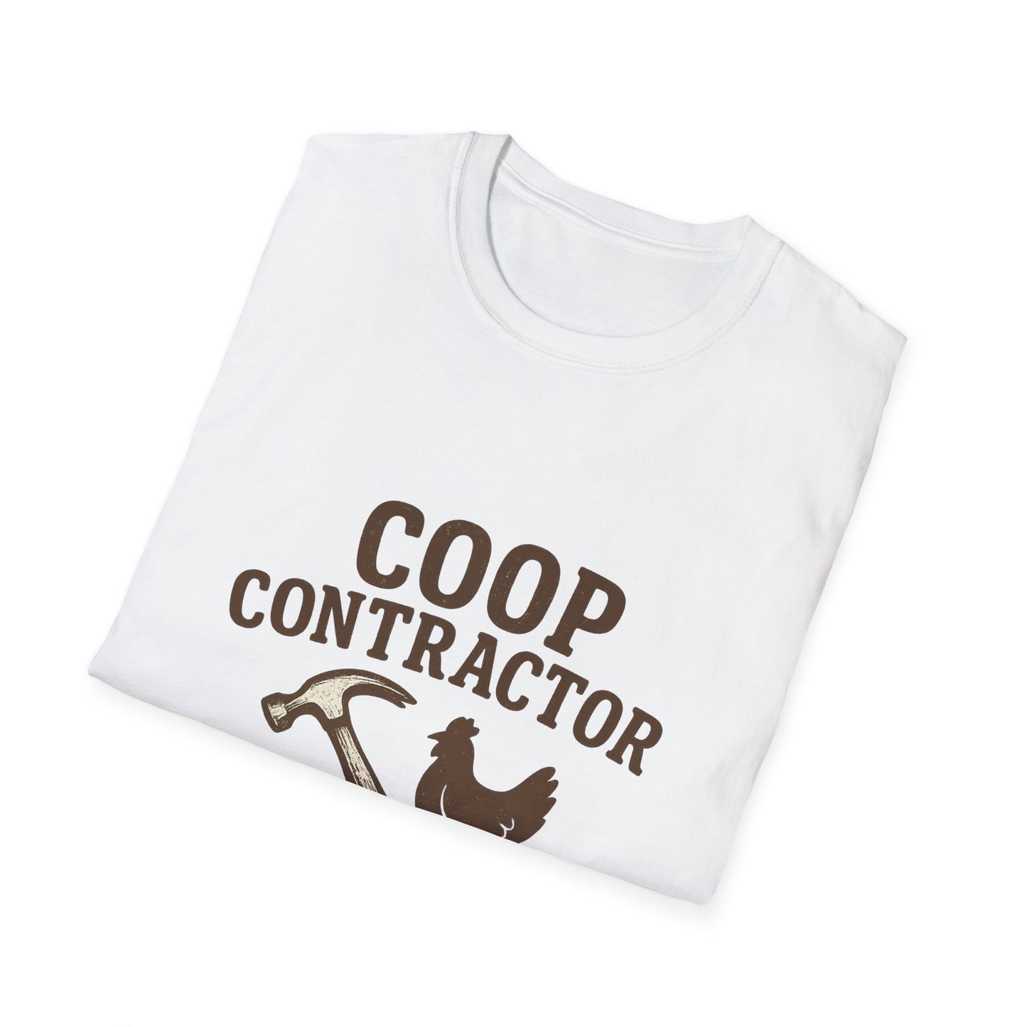 Coop Contractor Tee – “Wife Approved” Hammer & Hen Design