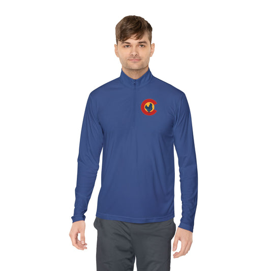 Colorado Chicken Pride Unisex Quarter-Zip Pullover – Lightweight Comfort with State Style